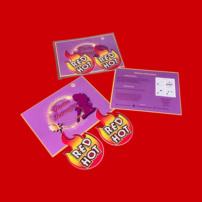 Red Hot Nipple Covers