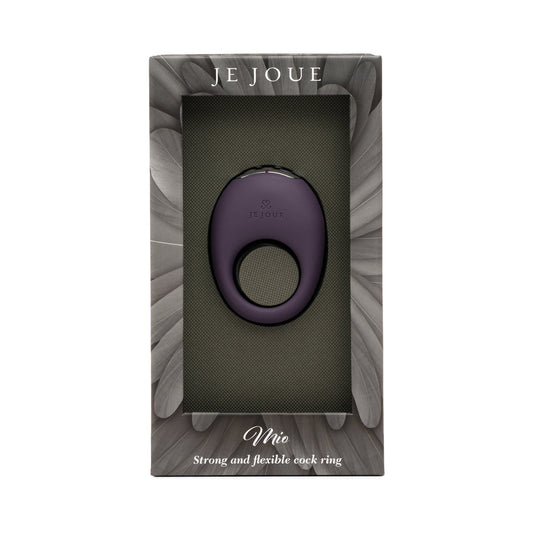 Je Joue Mio Rechargeable Vibrating Silicone Cock Ring Purple