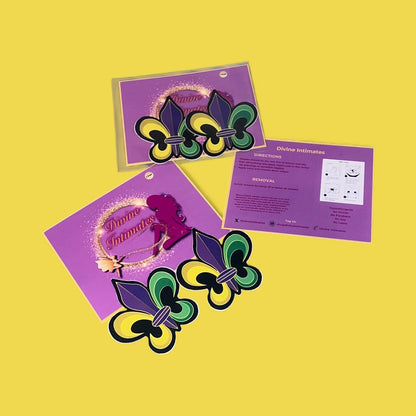 Fleur de Lis Nipple Covers